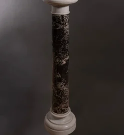Outlet Pamono Empire Italian Black and White Marble Column