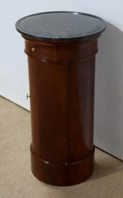 Pamono Empire Mahogany Bramble Veneer Stool><noscript><img width=
