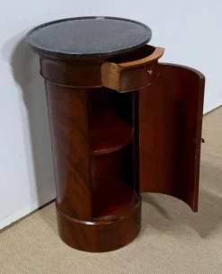 Pamono Empire Mahogany Bramble Veneer Stool><noscript><img width=
