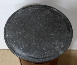 Pamono Empire Mahogany Bramble Veneer Stool><noscript><img width=