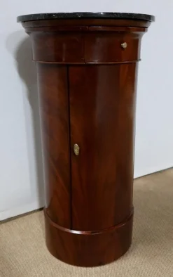 Pamono Empire Mahogany Bramble Veneer Stool><noscript><img width=