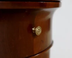 Pamono Empire Mahogany Bramble Veneer Stool><noscript><img width=