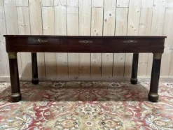 Sale Pamono Empire Mahogany Bureau Plat