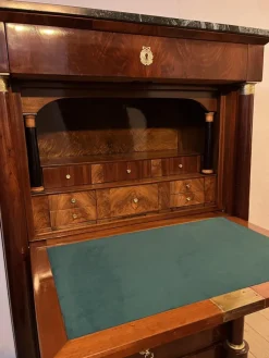 Pamono Empire or Biedermeier Period Secretary><noscript><img width=