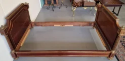 New Pamono Empire Style Bed in Mahogany