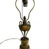 Online Pamono Empire Style Bronze and Onyx Table Lamp, Early 20th Century