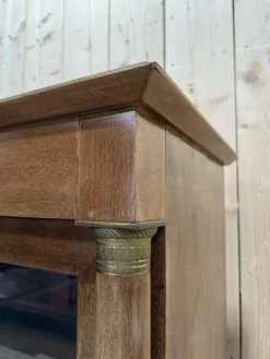 Outlet Pamono Empire Style Display Cabinet in Mahogany