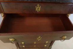 Clearance Pamono Empire Style Mahogany Chest of Drawers, 1980s