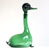 Pamono Empoli Green Glass Duck Decanter attributed to Toso Bagnoli for Gio Ponti / Taddei, 1960s> Bottles, Carafes & Jugs