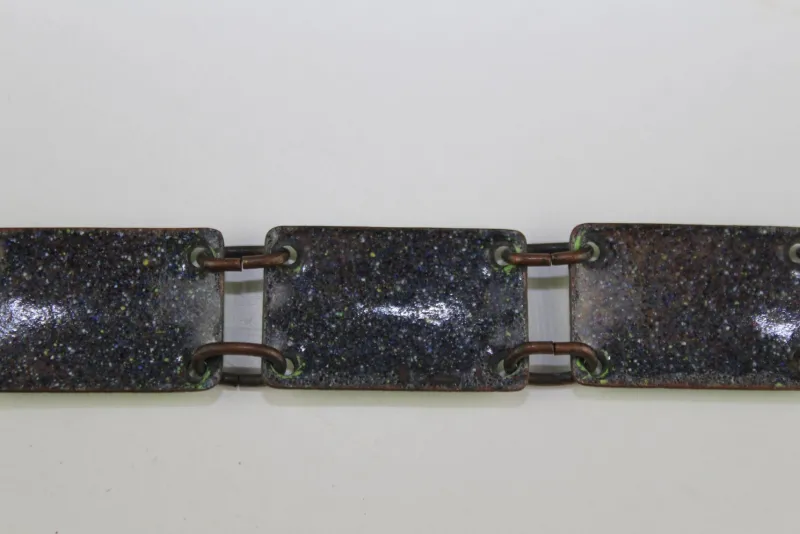 Online Pamono Enamel Bracelet from Atelier Casanova, 1950s