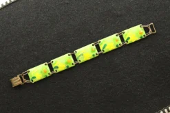 Online Pamono Enamel Bracelet from Atelier Casanova, 1950s