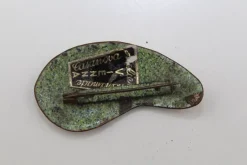 Pamono Enamel Brooch from Atelier Casanova, 1950s><noscript><img width=