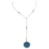 Pamono Enamel Photo Locket Necklace> Necklaces