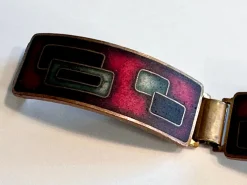 Clearance Pamono Enameled Bracelet and Pendant from Wilhelm Leyser, 1960s, Set of 2