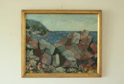 Outlet Pamono Enar Johansson, Motif from Strandhagen, Arild, 1970s, Oil Painting, Framed