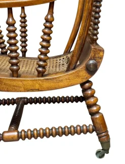 Pamono English Bobbin Chair in Oak><noscript><img width=