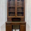 Discount Pamono English Bookcase Desk in Walnut and Red Cedar, Early 20th Century
