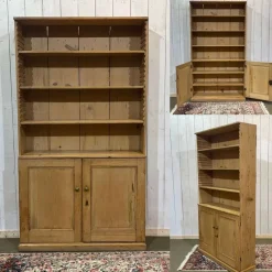 Pamono English Bookcase in Fir