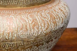 New Pamono English Brass Jardiniere, 1930s