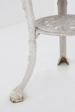 Hot Pamono English Cast Iron and Wooden Table, 1890s