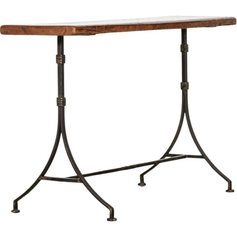 Pamono English Cast Iron Console Table, 1920s> Console Tables