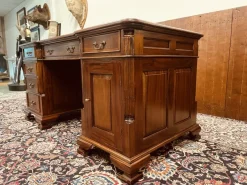 Best Pamono English Classic Desk with Green Inlay