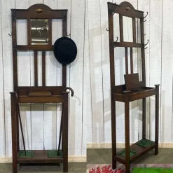 Pamono English Coat Rack in Oak><noscript><img width=