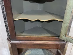 Pamono English Corner Cabinet in Walnut, Mahogany and Oak, 19th Century><noscript><img width=