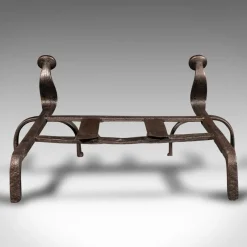Online Pamono English Country House Log Burner in Cast Iron Fire Grate, 1850s