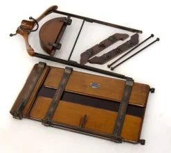 Best Pamono English Deluxe Valet Stand with Trouser Press, 1920s