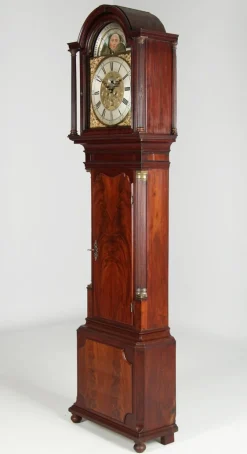 Hot Pamono English Grandfather Clock with Moon Phases, 1780