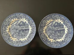 Online Pamono English Ironstone Plates fom Royal Tudor Ware, 1960s, Set of 8