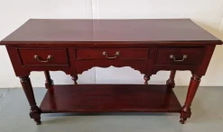 Discount Pamono English Mahogany Console Table