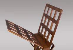 Pamono English Mahogany Library Folio Stand, 1830s> Magazine Racks