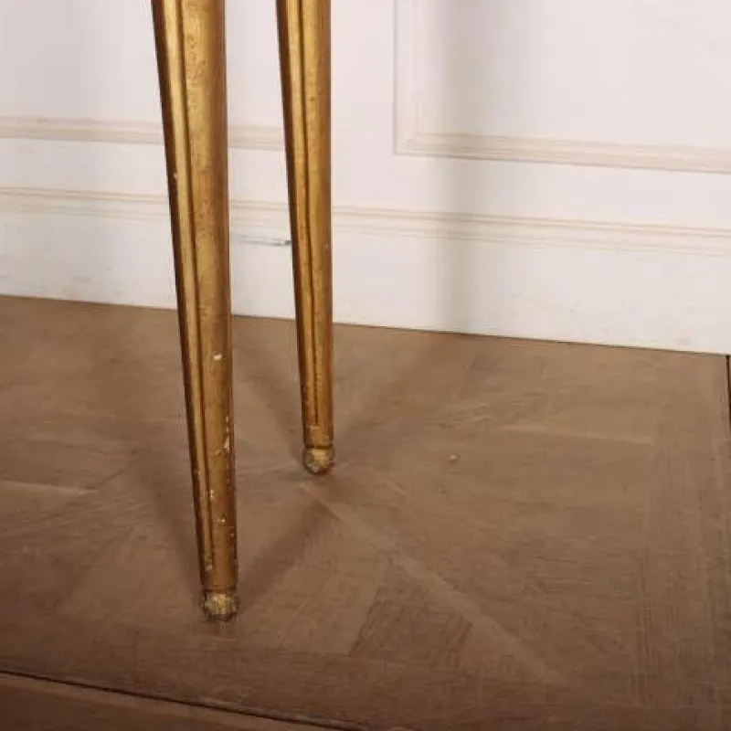 Online Pamono English Marble Topped Console Table