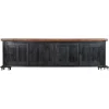 Sale Pamono English Monumental Ebonised Pine Dresser Base, 19th Century