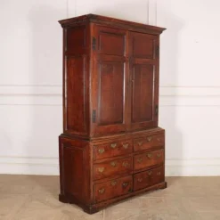 Pamono English Oak Linen Press