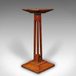 Online Pamono English Oak Statue Stand