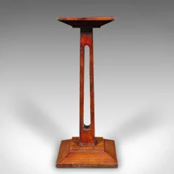 Online Pamono English Oak Statue Stand