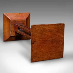 Online Pamono English Oak Statue Stand