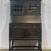 Outlet Pamono English Oak Writing Desk, Early 20th Century
