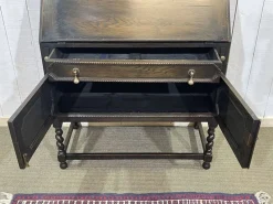 Outlet Pamono English Oak Writing Desk, Early 20th Century