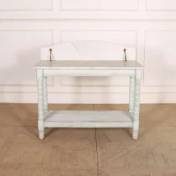 Pamono English Painted Marble Top Washstand> Dressing Tables