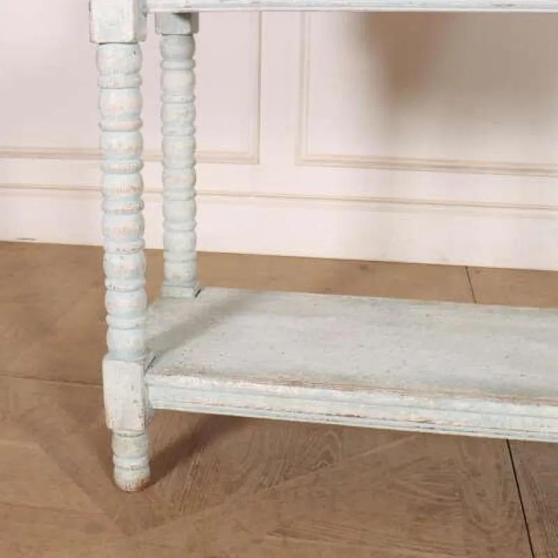 Pamono English Painted Marble Top Washstand> Dressing Tables