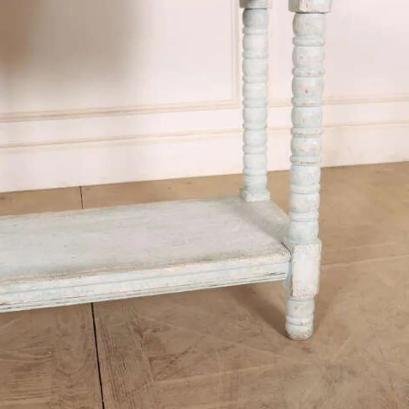 Pamono English Painted Marble Top Washstand> Dressing Tables