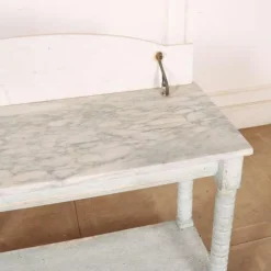 Pamono English Painted Marble Top Washstand><noscript><img width=