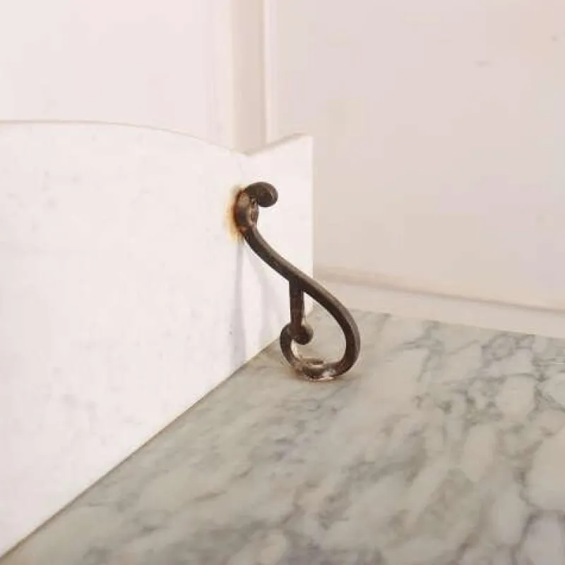 Pamono English Painted Marble Top Washstand> Dressing Tables