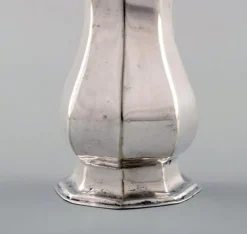 Pamono English Pepper Shaker in Silver, Late 19th-Century><noscript><img width=