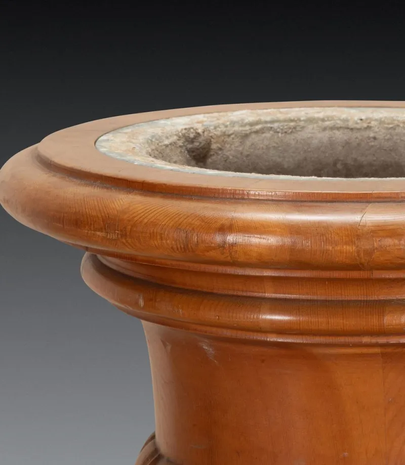 Pamono English Pine Wine Cooler or Jardiniere, 1880s> Planters And Jardiniere