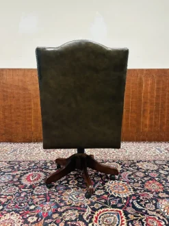 Pamono English President Chair in Olive Green> Office Chairs